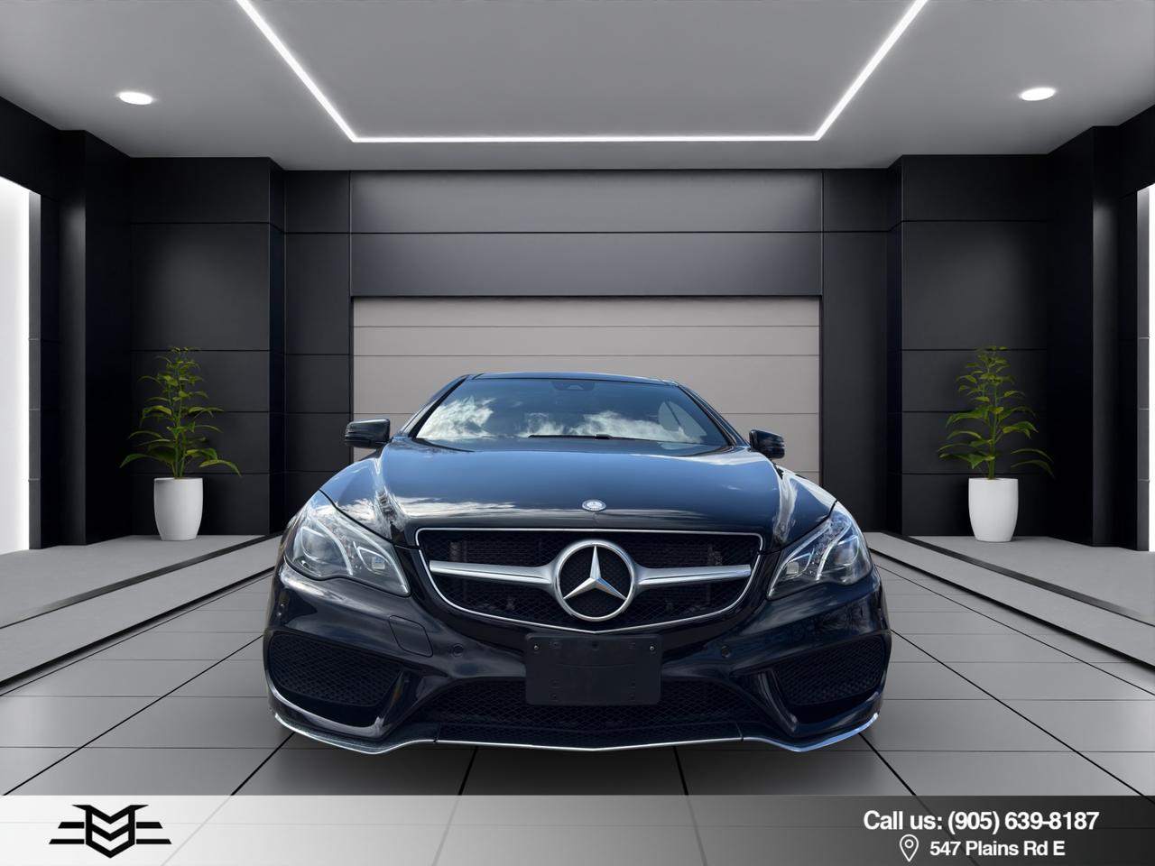 2016 Mercedes-Benz E-Class E400 4MATIC COUPE - AMG PKG - NAVI - LEATHER !! Photo2