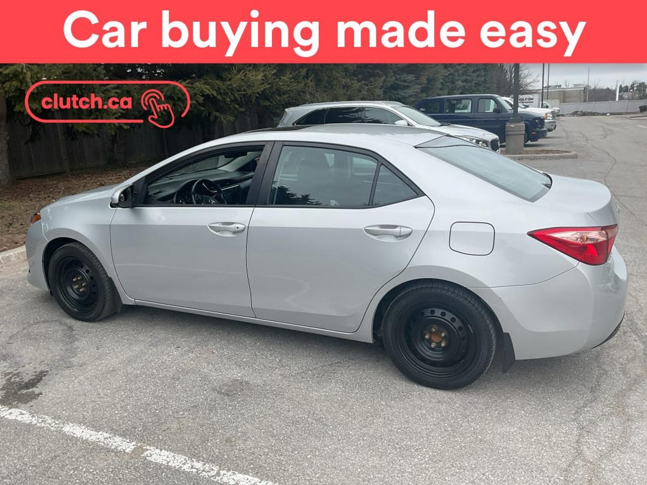 NO ACCIDENTS / CLEAN CARFAX / 1 OWNER / Front Heated Seats, Climate Control, Bluetooth Music and more!<br> <br>Clutch is the largest online used car retailer in Canada, delivering a seamless, hassle-free car-buying experience to drivers everywhere. Shop thousands of used cars online, get the right one delivered to your door, and enjoy peace of mind with our 10-Day Money-Back Guarantee. How sweet is that? To learn more, visit clutch.ca.<br> <br>The top features for this car include:<br> <br>Brake Assist<br>Front Heated Seats<br>Climate Control<br>Bluetooth Music<br>Cruise Control<br>Adaptive Cruise Control<br>12V Outlet<br>Hands Free Device Connectivity<br>USB Input<br>Keyless Entry<br>Lane Departure Warning<br>Active Lane Keep Assistance<br>Forward Collision Mitigation<br>Pedestrian Detection<br>Driver Attention Alert<br>Hill Assistance<br>Automatic High Beams<br>Rear View Camera<br> <br>Seamless home delivery - Delivery to your door in a matter of days. Available on select packages.<br> <br>Try it out for 10 days - If you do not like it, we will take it back. <br> <br>Quality assured - All cars go through our rigorous 210-point inspection and reconditioning process.<br> <br>Peace of mind - Warranty and protection plans available.<br> <br>Haggle-free - No haggling or hard sells.<br> <br>100% Transparency - Full inspection reports on every car, including high-res photography and a free Carfax report.<br> <br>Listed price is for cash purchase only and does not include taxes, Shipping Fees (if applicable), Delivery Fees (if applicable), government licensing fees.<br> <br>Previous Provincial Registrations:<br>Ontario<br> <br>Stock # 94438