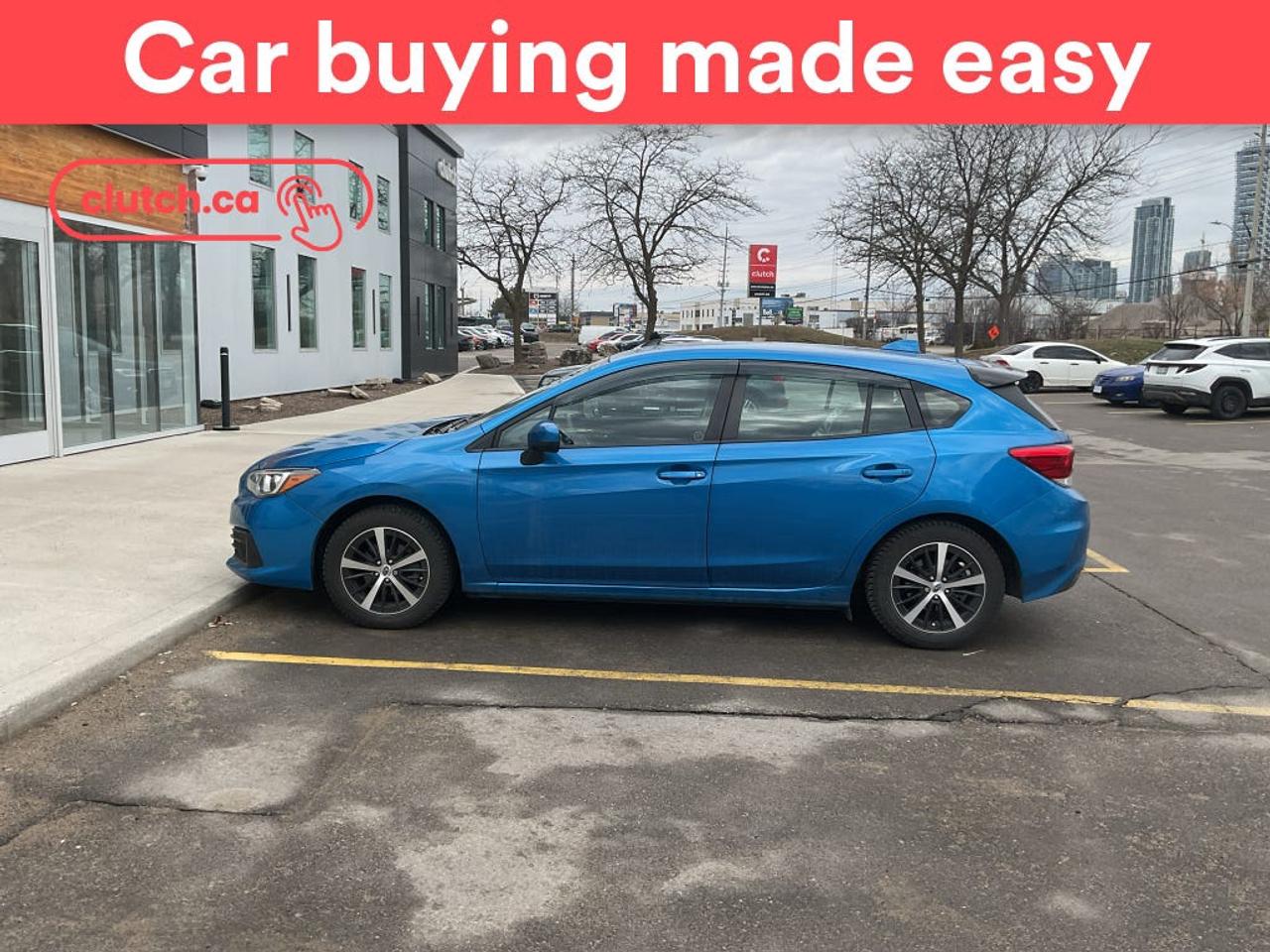 Front Heated Seats, Climate Control, Bluetooth Music and more!<br> <br>Clutch is the largest online used car retailer in Canada, delivering a seamless, hassle-free car-buying experience to drivers everywhere. Shop thousands of used cars online, get the right one delivered to your door, and enjoy peace of mind with our 10-Day Money-Back Guarantee. How sweet is that? To learn more, visit clutch.ca.<br> <br>The top features for this car include:<br> <br>Brake Assist<br>Front Heated Seats<br>Climate Control<br>Bluetooth Music<br>Touchscreen Display<br>Cruise Control<br>Adaptive Cruise Control<br>12V Outlet<br>Hands Free Device Connectivity<br>Apple CarPlay<br>Android Auto<br>USB Input<br>Keyless Entry<br>Passive Keyless Entry<br>Push Button Start<br>Lane Departure Warning<br>Active Lane Keep Assistance<br>Forward Collision Mitigation<br>Pedestrian Detection<br>Driver Attention Alert<br>Hill Assistance<br>Rear View Camera<br> <br>Seamless home delivery - Delivery to your door in a matter of days. Available on select packages.<br> <br>Try it out for 10 days - If you do not like it, we will take it back. <br> <br>Quality assured - All cars go through our rigorous 210-point inspection and reconditioning process.<br> <br>Peace of mind - Warranty and protection plans available.<br> <br>Haggle-free - No haggling or hard sells.<br> <br>100% Transparency - Full inspection reports on every car, including high-res photography and a free Carfax report.<br> <br>Listed price is for cash purchase only and does not include taxes, Shipping Fees (if applicable), Delivery Fees (if applicable), government licensing fees.<br> <br>Previous Provincial Registrations:<br>Ontario<br> <br>Stock # 94523