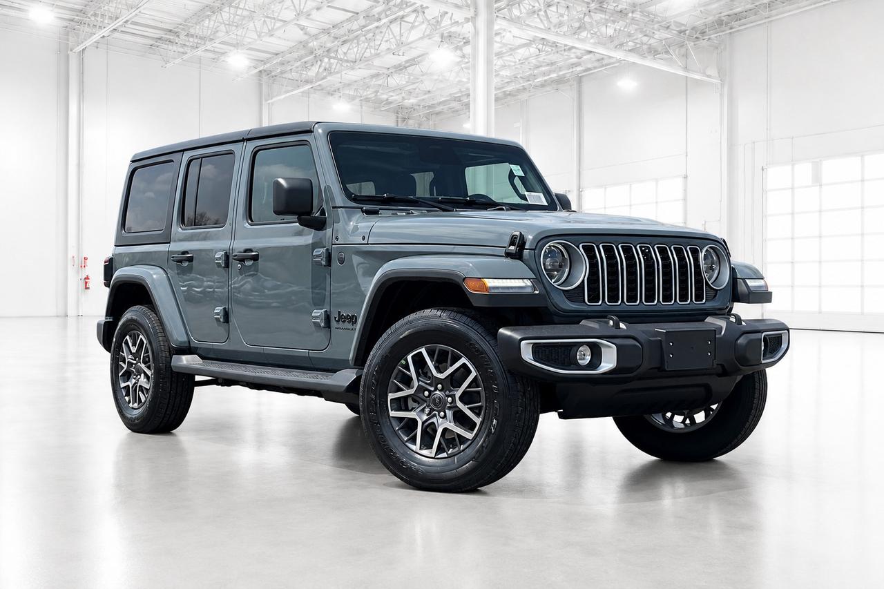 2026 Jeep Wrangler SAHARA | Leather | 18" Alloys | Hardtop | Steps Photo