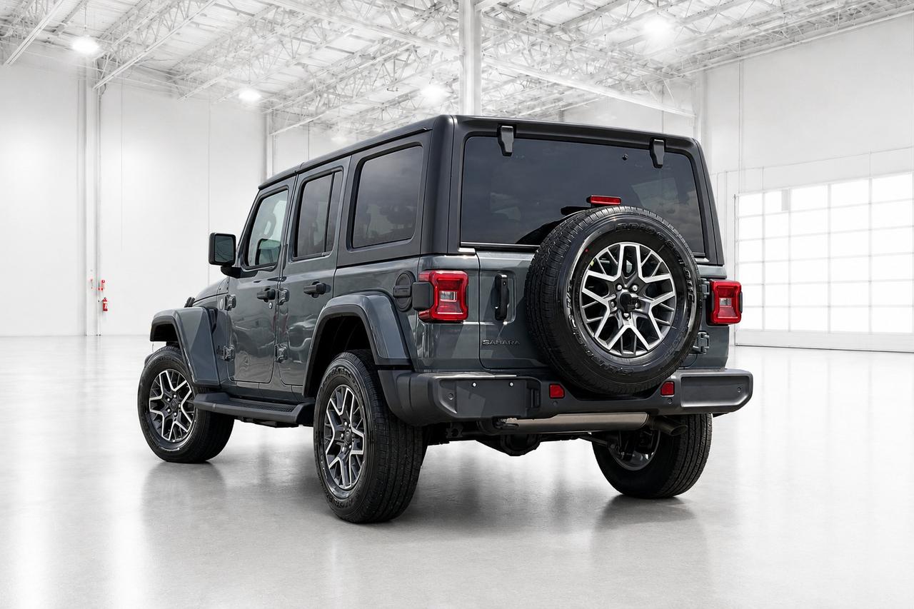 2026 Jeep Wrangler SAHARA | Leather | 18" Alloys | Hardtop | Steps Photo