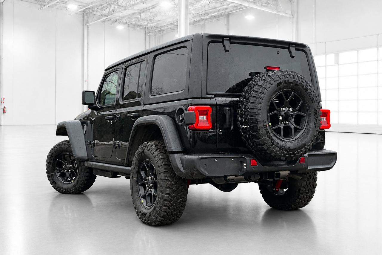 2026 Jeep Wrangler WILLYS 4DR | 6-Spd | Tech | Safety | Leather | 4x4 Photo2