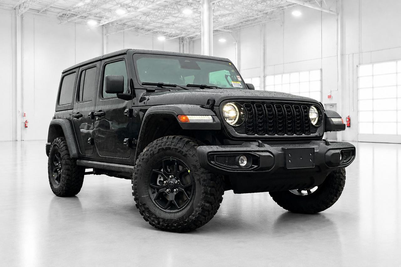 2026 Jeep Wrangler WILLYS 4DR | 6-Spd | Tech | Safety | Leather | 4x4 Photo