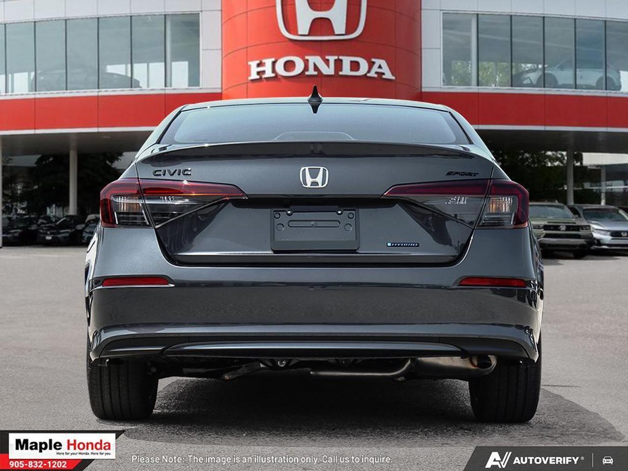 2026 Honda Civic Hybrid CIVIC 4D SPORT HYB Photo4