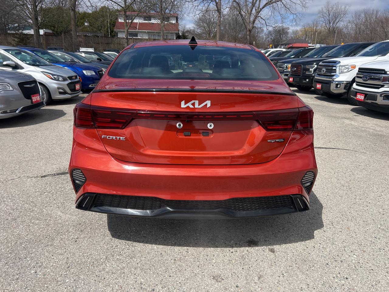 2022 Kia Forte GT-LINE, AUTO, CLEAN CARFAX, LEATHER, REMOTE START - Photo #5