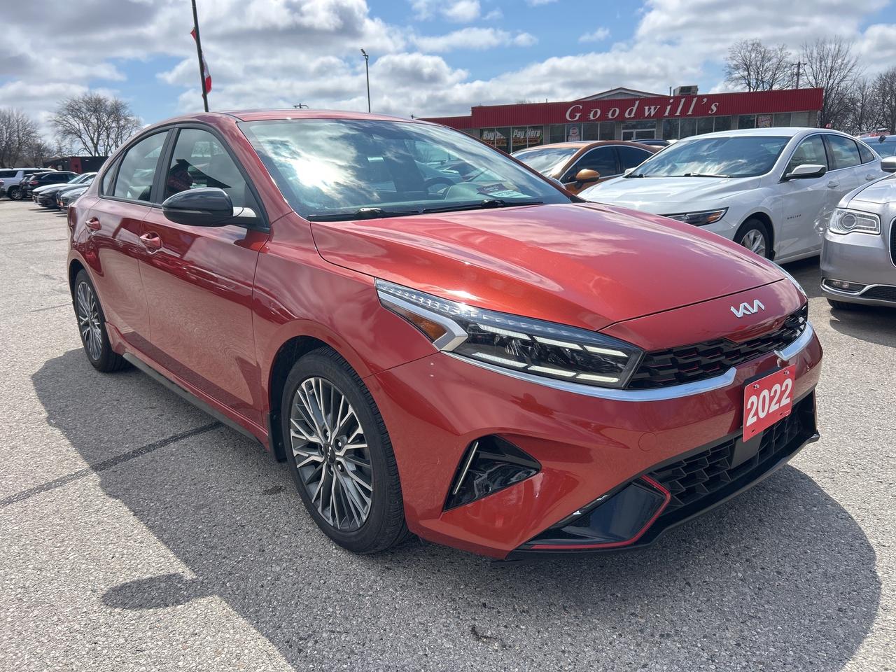 2022 Kia Forte GT-LINE, AUTO, CLEAN CARFAX, LEATHER, REMOTE START - Photo #8