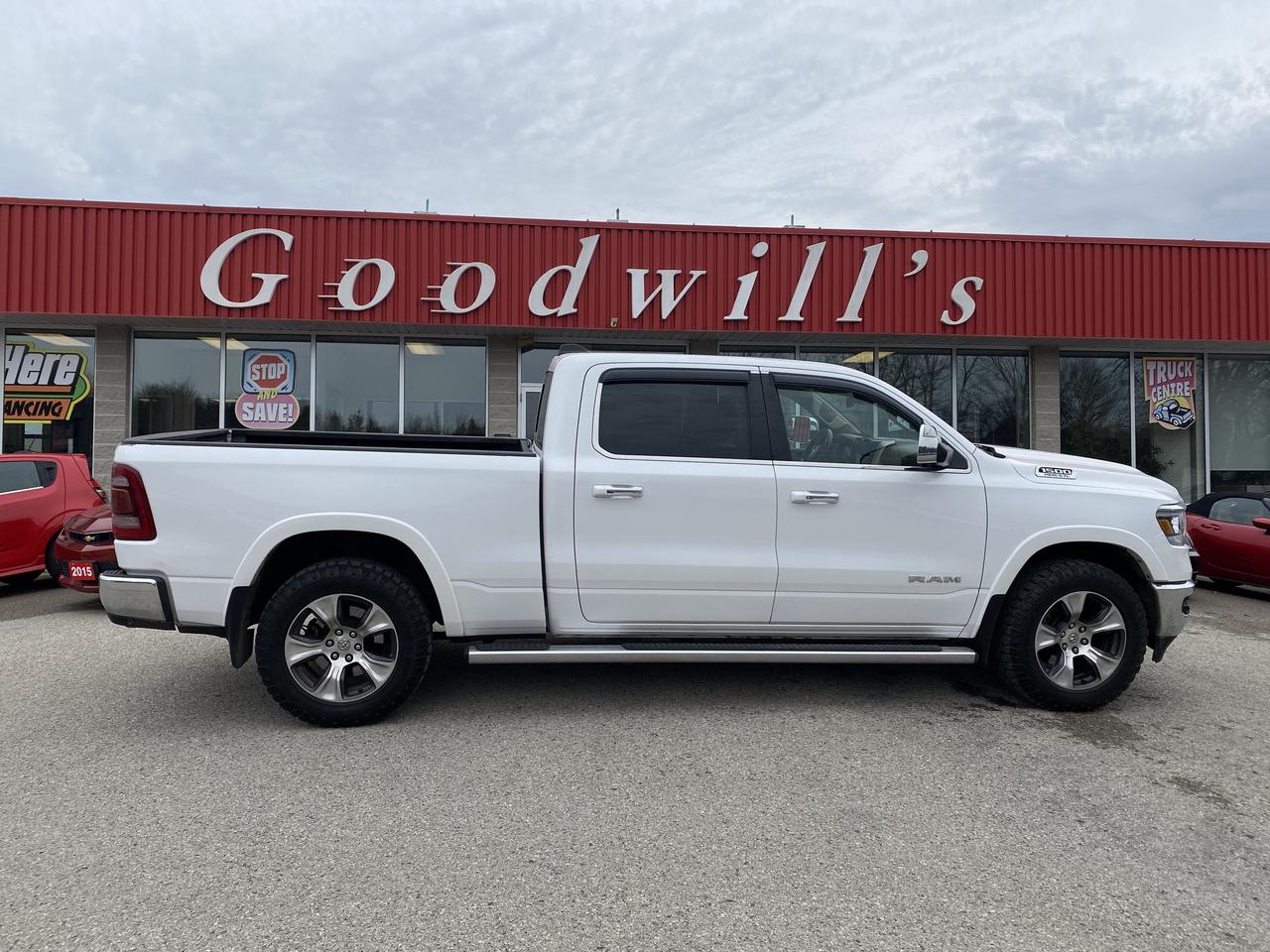 The 2019 Ram 1500 Big Horn is a full-size pickup truck that delivers a strong combination of capability, comfort, and everyday practicality. Powered by a 5.7L engine and paired with a durable 4x4 drivetrain, this Ram is built to handle tough jobs, towing, and Ontario&rsquo;s challenging winter conditions with confidence. It offers a spacious and well-designed interior, making it a great choice for both work and family use.

Safety is well addressed in this 2019 Ram 1500 Big Horn, featuring a rearview camera, electronic stability control, traction control, advanced multistage airbags, and a tire pressure monitoring system. These features help enhance driver awareness and provide added confidence whether youre on the highway or at the job site. If youre searching for a dependable and capable truck for sale in Ontario, this Ram 1500 Big Horn stands out with its blend of power, comfort, and reliability.

APPLY ONLINE FOR PREAPPROVAL ON FINANCING TODAY Low bank financing rates! Good or bad credit welcome. Let us help restore your credit history. In house financing available as well at reasonable rates! Easy online credit application 24/7 on our website. We have over 250 quality pre-owned vehicles in stock at all times with fresh units arriving daily! Click our banner to view our entire inventory. Buy with confidence when you shop at Goodwills . We are a family owned business serving the community and many other cities such as Kitchener, London, St. Thomas, Tillsonburg, Cambridge, Guelph, Mississauga, Hamilton, Brantford, Oakville, Ingersoll and Woodstock. Vehicle history reports are always available and we are a full disclosure dealer. We service what we sell in our large six bay service shop. Our vehicles are certified and detailed. Of course trade-ins are always welcome. We thank you for your consideration at Goodwills, where you will find big city selection at small town pricing. All prices are plus HST and LICENSING