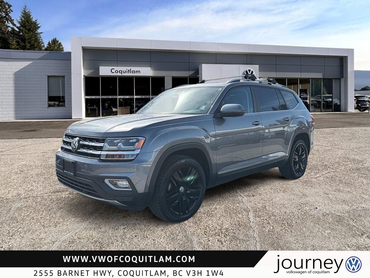 Used 2019 Volkswagen Atlas Highline 3.6L 8sp at w/Tip 4MOTION for sale in Coquitlam, BC