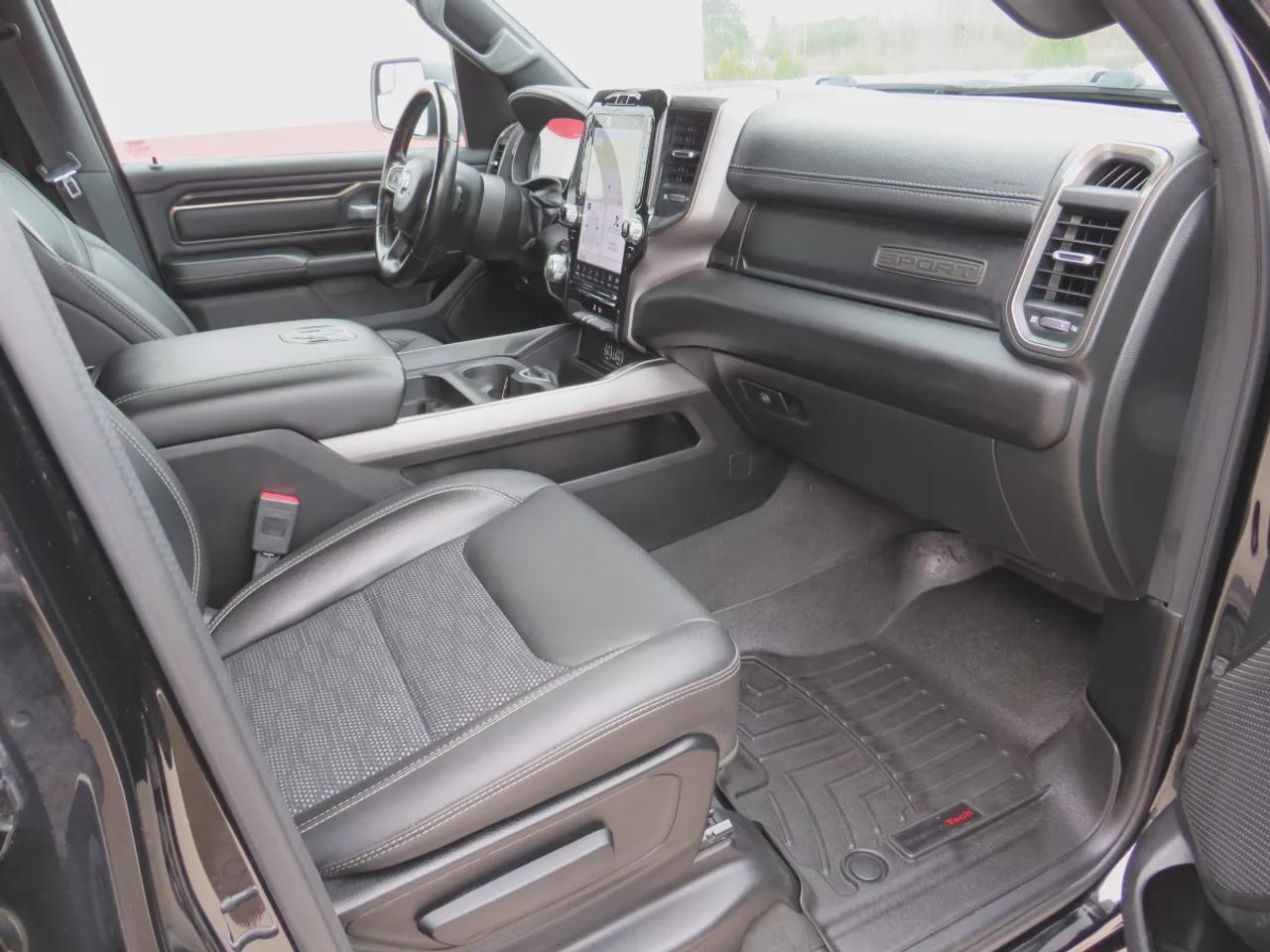 2023 RAM 1500 Sport | One Owner | Clean Title | No Accidents | Running Boards | Trailer Hitch | Leather Trim | Push Button Start | Photo