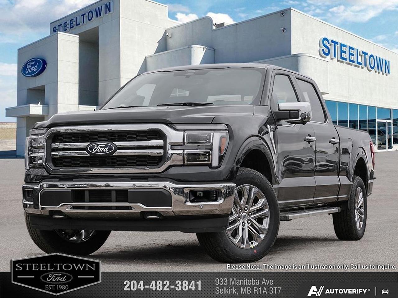 <br> <br>We value your TIME, we wont waste it or your gas is on us!   We offer extended test drives and if you cant make it out to us we will come straight to you!<br> <br>The 2026 Ford F-150 offers remarkable versatility and resiliency to support both demanding work and weekend adventures. <br> <br>The 2026 Ford F-150 combines proven leadership in toughness with smart innovation to deliver a truck built for real-world demands. Inside, the cabin features refined materials, intuitive tech and comfortable seating to support both driver and passengers on every journey. With its strong presence, flexible design and Fords legacy of dependability, the F-150 is ready for whatever work or play you throw its way.<br> <br>This Agate Black Metallic Crew Cab 4X4 pickup has an Automatic transmission and is powered by a 400HP 3.5L V6 Cylinder Engine. <br> <br> Our F-150s trim level is LARIAT.<br><br> View the original window sticker for this vehicle with this url <b><a href=http://www.windowsticker.forddirect.com/windowsticker.pdf?vin=1FTFW5L83TFA66857 target=_blank>http://www.windowsticker.forddirect.com/windowsticker.pdf?vin=1FTFW5L83TFA66857</a></b>.<br> <br>To apply right now for financing use this link: <a href=http://www.steeltownford.com/?https://CreditOnline.dealertrack.ca/Web/Default.aspx?Token=bf62ebad-31a4-49e3-93be-9b163c26b54c&La target=_blank>http://www.steeltownford.com/?https://CreditOnline.dealertrack.ca/Web/Default.aspx?Token=bf62ebad-31a4-49e3-93be-9b163c26b54c&La</a><br><br> <br/> Total  rebate of $7500 is reflected in the price.   Incentives expire 2026-04-30.  See dealer for details. <br> <br>Family owned and operated in Selkirk for 35 Years.  <br>Steeltown Ford is located just 20 minutes North of the Perimeter Hwy, with an onsite banking center that offers free consultations. <br>Ask about our special dealer rates available through all major banks and credit unions.<br>Dealer retains all rebates, plus taxes, govt fees and Steeltown Protect Plus.<br>Steeltown Ford Protect Plus includes:<br>- Life Time Tire Warranty <br>Dealer Permit # 1039<br><br><br> Come by and check out our fleet of 100+ used cars and trucks and 170+ new cars and trucks for sale in Selkirk.  o~o