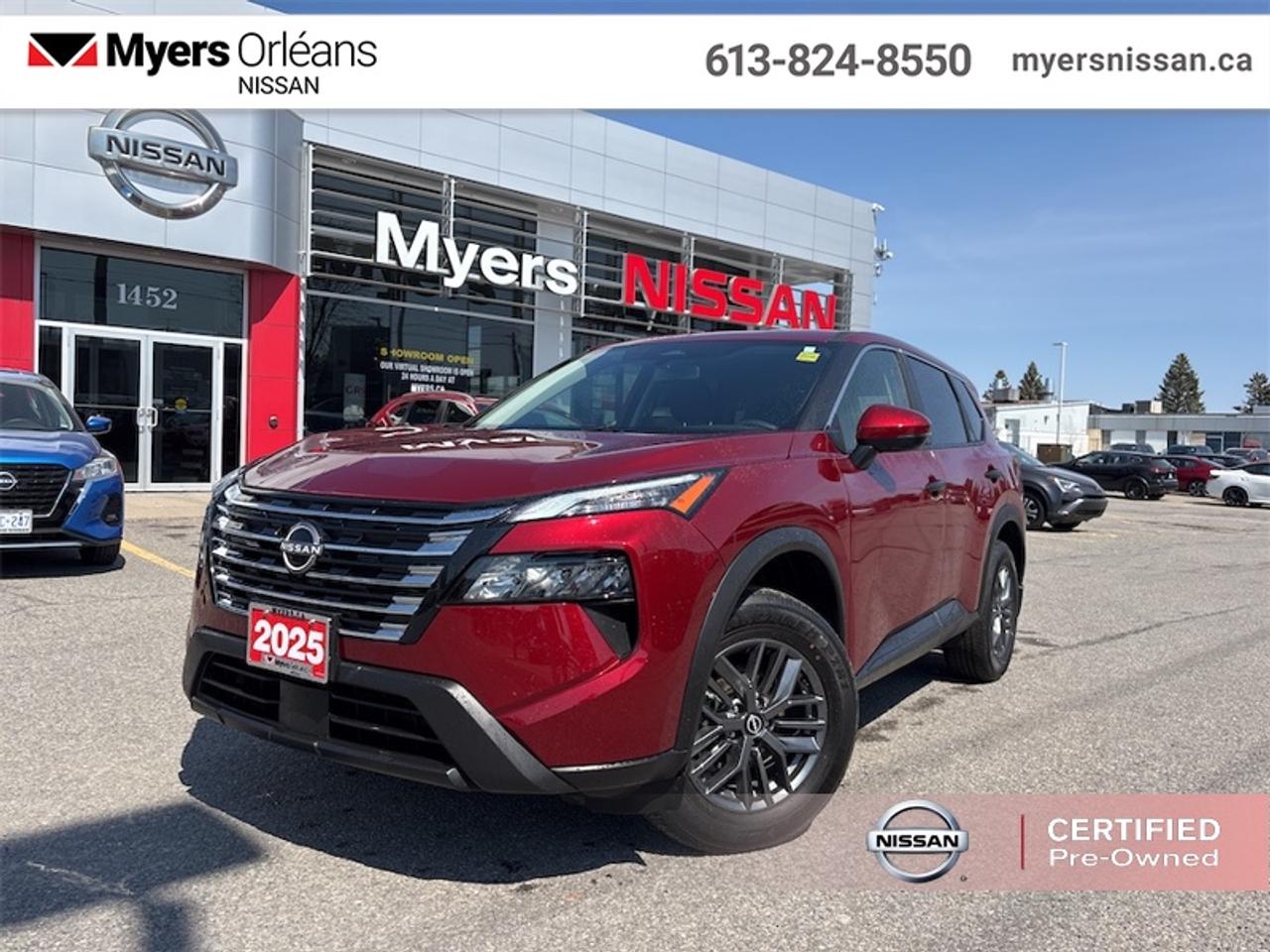 2025 Nissan Rogue S   - LOw KM -  Heated Seats Photo0