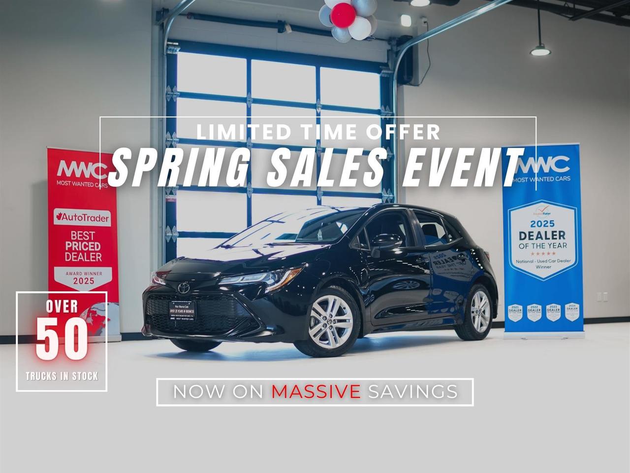 2019 Toyota Corolla HB SE | NO ACCIDENTS | ALLOYS | TOYOTA SERV REC Photo0