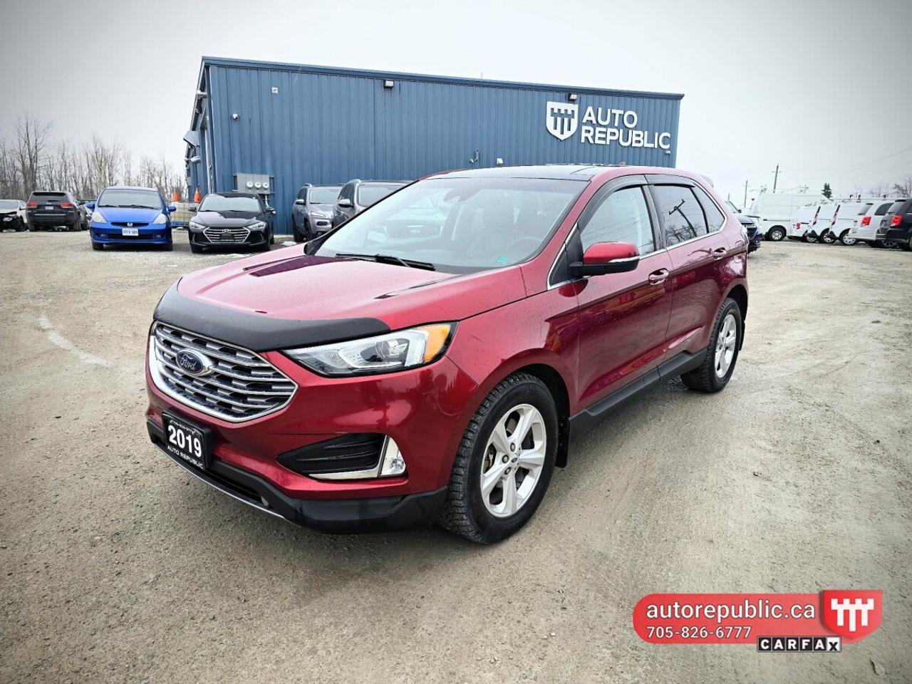 Gorgeous one owner accident free AWD suv in immaculate condition <br/> Has been well maintained with 31 service records at a Ford dealer <br/> <br/> <br/> Comes Safety Certified with no extra charge <br/> <br/> <br/> Loaded with panoramic sunroof, leather seats, power adjustable seats with memory, heated seats, heated steering wheel, remote start, remote keyless entry with two sets of keys, backup camera, push to Start, Navigation, Bluetooth, cruise control, line assist, power ebrake, power tailgate, remote trunk release, AC with dual zone climate control, alloy wheels, power locks and windows, tilt steering, automatic headlights, trip computer, AUX inputs, fog lights, steering wheels controls, high end Bang & Olufsen stereo, hood deflector, window vents and more <br/> Link to YouTube walkaround video: <br/> https://www.youtube.com/watch?v=L7M69xU4z74 <br/> <br/> <br/> Has only 117500kms, one owner and no reported accidents - Carfax Verified <br/> Link to Carfax: <br/> https://vhr.carfax.ca/?id=bZVV9ksR9Wo%2Fkcio4s%2F3I8bHMAAHhW7y <br/> <br/> <br/> Perfect combination of versatility, safety and reliability. <br/> <br/> <br/> Please call 705-826-6777 for appointments <br/> www.autorepublic.ca <br/> <br/> <br/> Available extended warranty up to 48 months <br/> <br/> <br/> Financing is available <br/> <br/> <br/> Tax and Licensing extra <br/> <br/> <br/> Trade-ins are welcome! <br/> <br/> <br/> No Hidden Fees or Admin Fees! <br/> <br/> <br/> Do not hesitate to contact us with any questions. <br/> <br/> <br/> Electronic signing of the agreements and delivery of the vehicles to customer`s location is available too. <br/> <br/> <br/> Please call us at 705-826-6777 for more details. <br/> www.autorepublic.ca <br/> <br/> <br/> AUTO REPUBLIC <br/> Quality Certified Pre-owned Vehicles <br/> 5 Courtland st, Ramara, ON <br/>