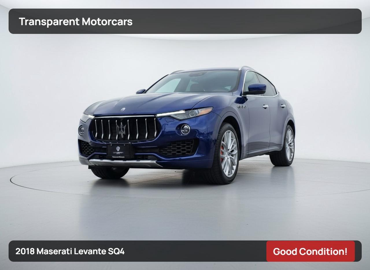 Used 2018 Maserati Levante S GRANSPORT for sale in Richmond, BC