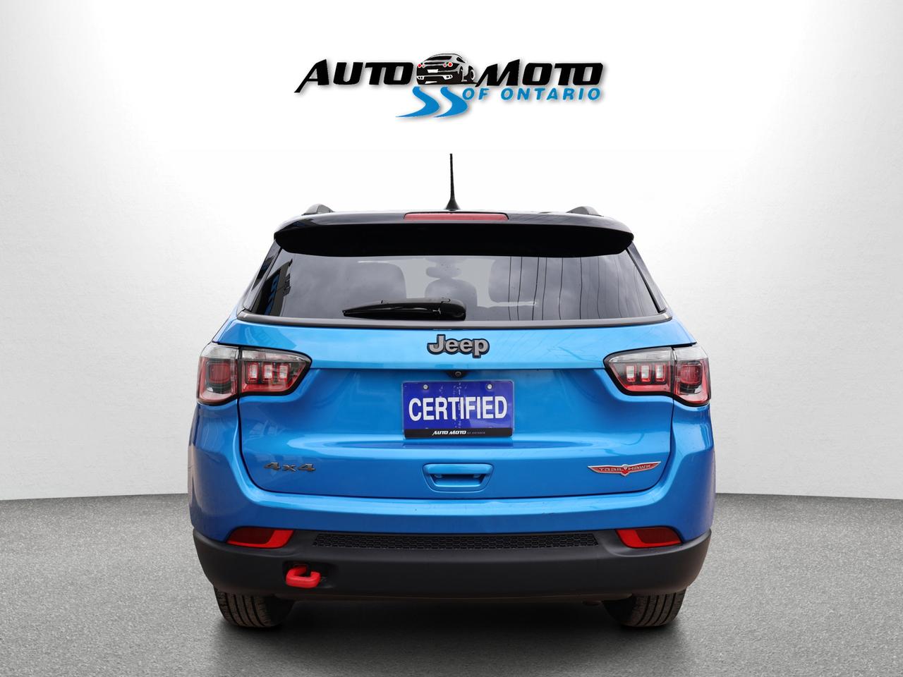 2019 Jeep Compass TRAILHAWK 4WD CERTIFIED *1 OWNER* CAMERA NAV BLUETOOTH LEATHER HEATED SEATS CRUISE ALLOYS Photo4