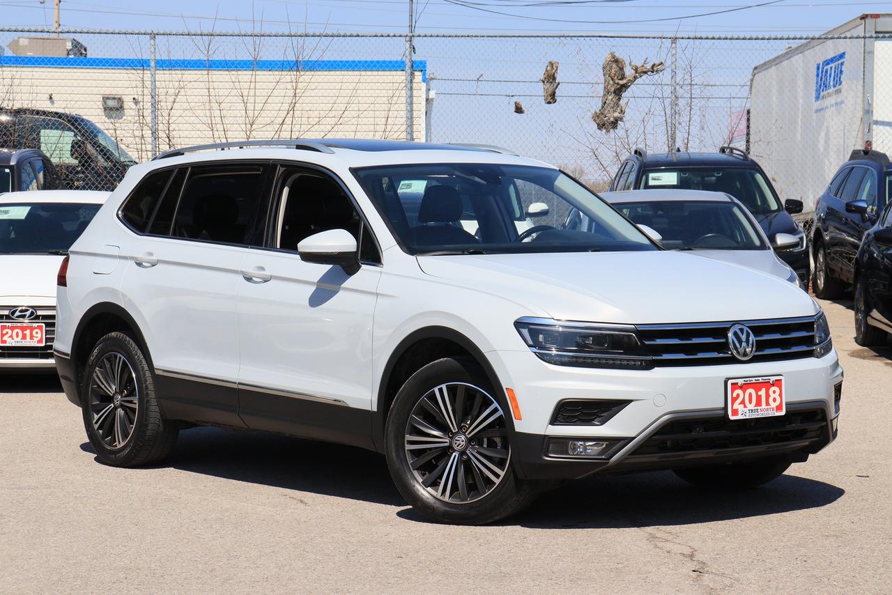2018 Volkswagen Tiguan Highline | 4Motion | Leather | Pano Roof | Nav Cam Photo3