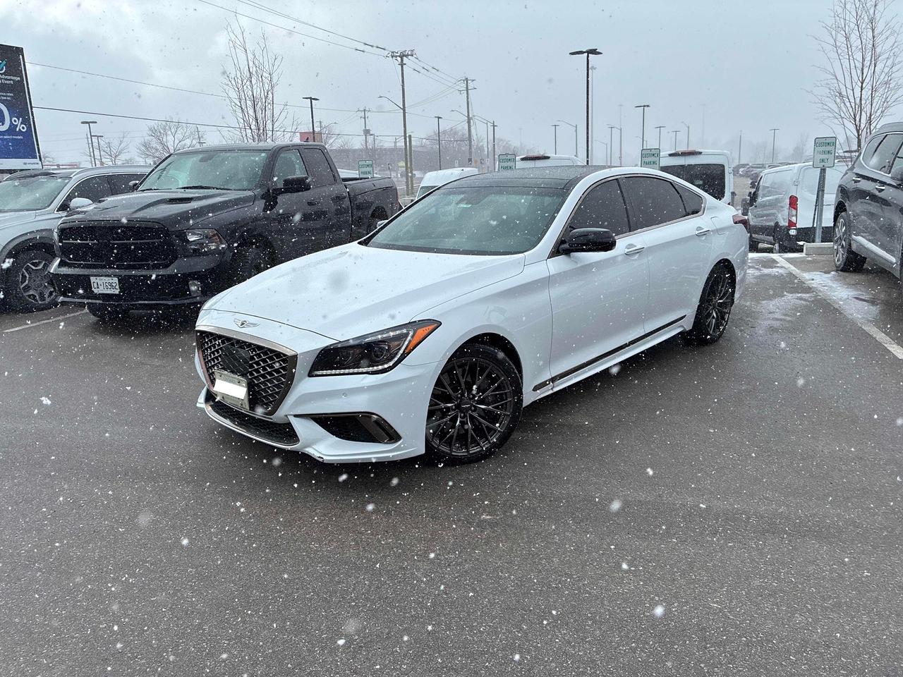 2020 Genesis G80 3.3T Sport | AWD | Leather | Roof | Nav | 360° Cam Photo15