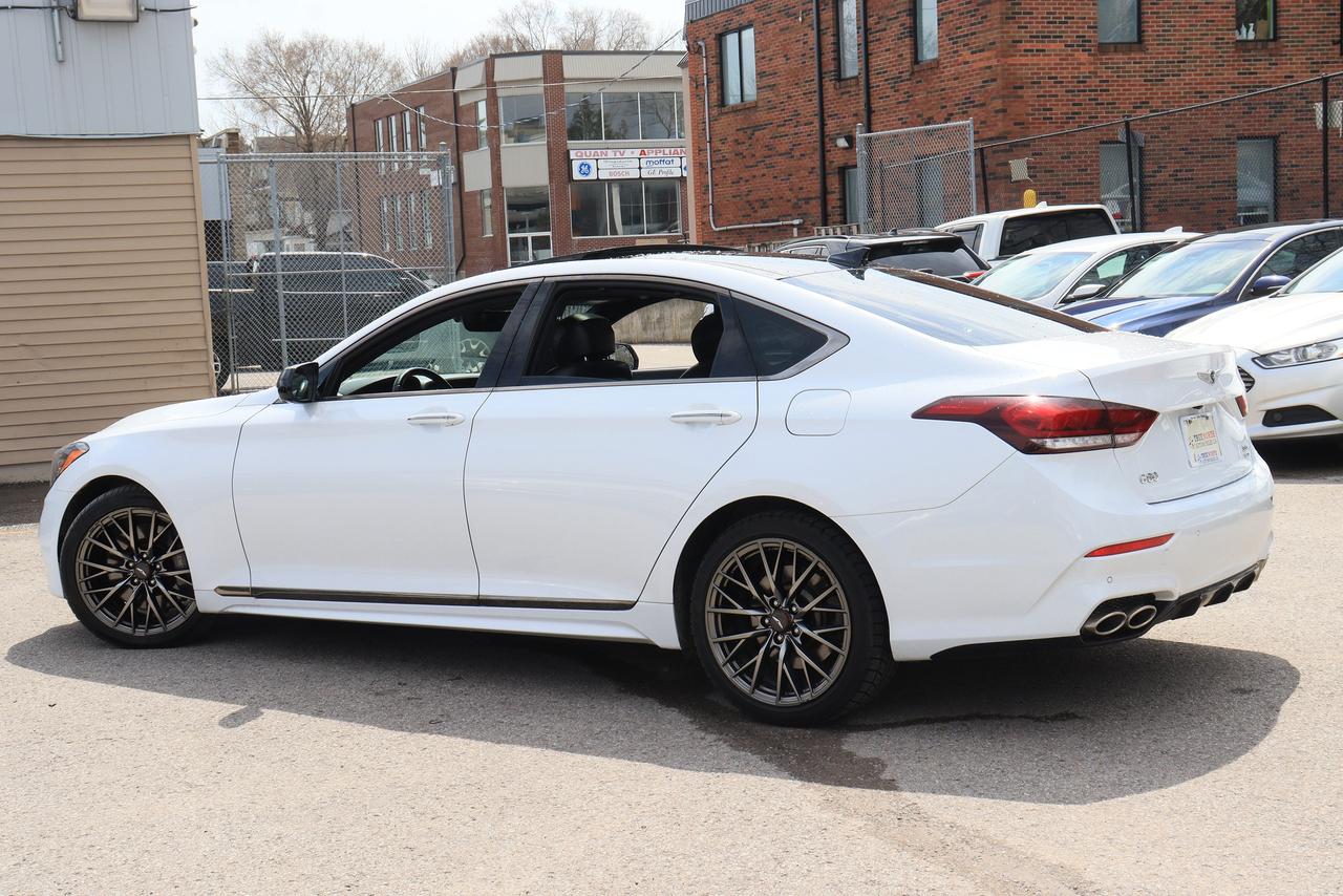 2020 Genesis G80 3.3T Sport | AWD | Leather | Roof | Nav | 360° Cam Photo7