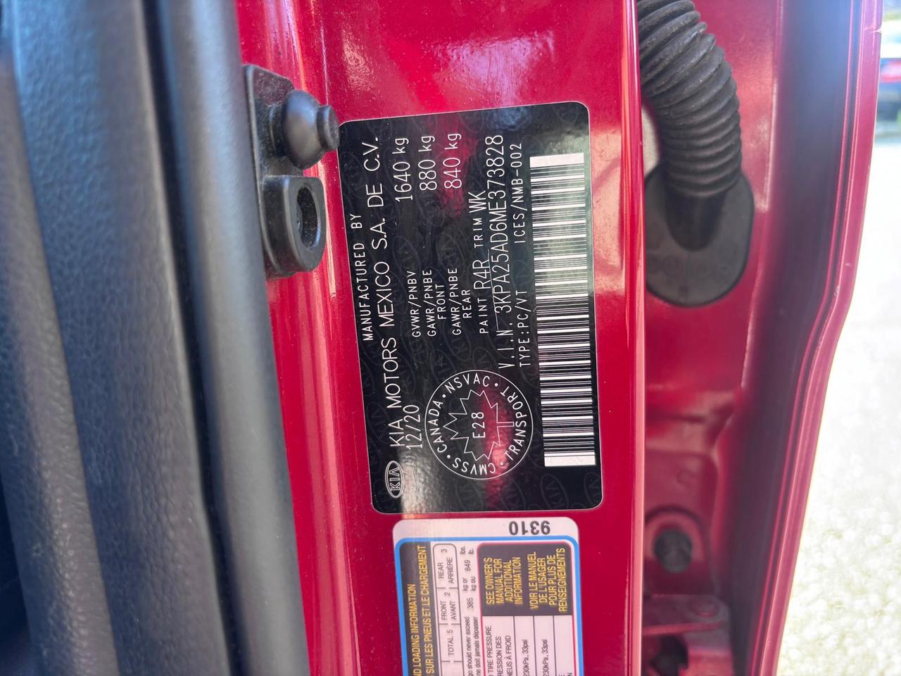 2021 Kia Rio S Photo