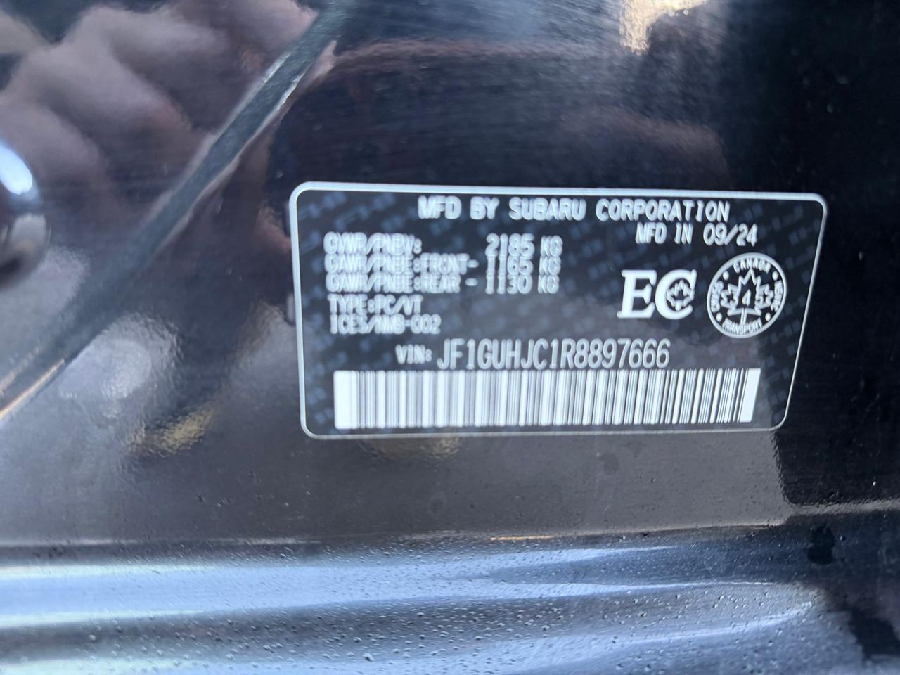 2024 Subaru Impreza RS Photo