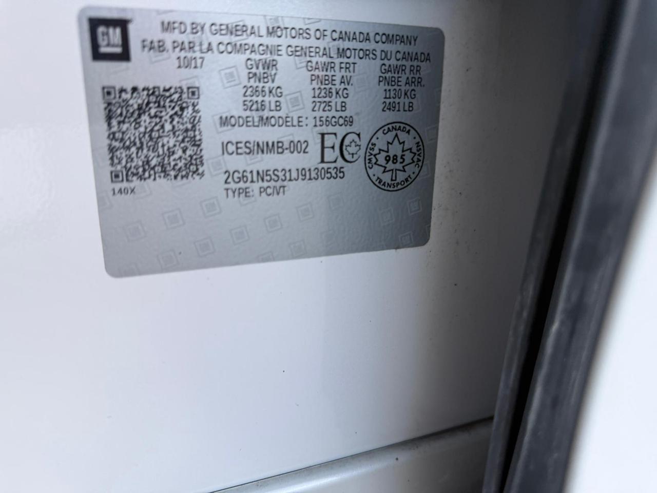 2018 Cadillac XTS Luxury Photo