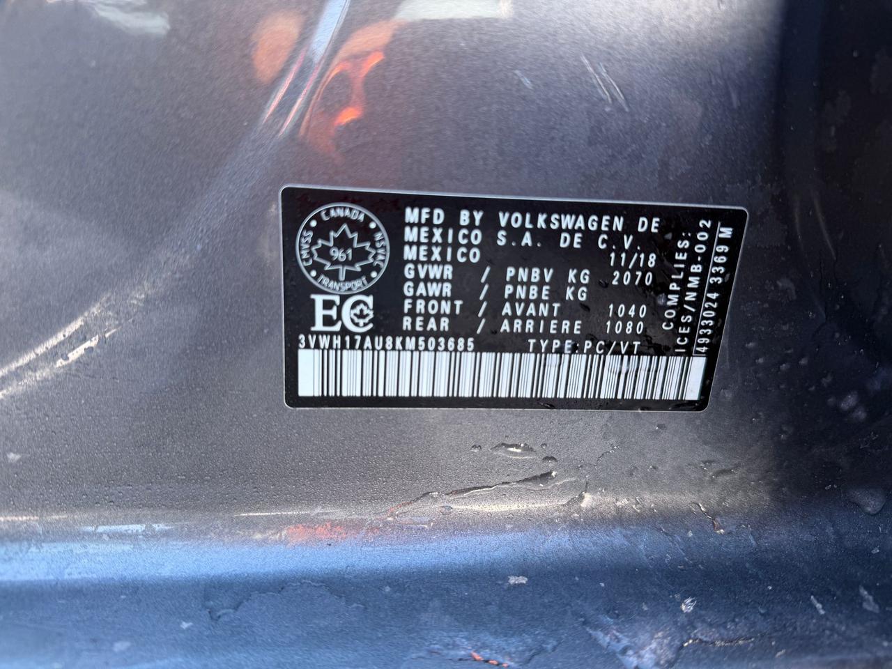 2019 Volkswagen Golf Alltrack TSI SE Photo