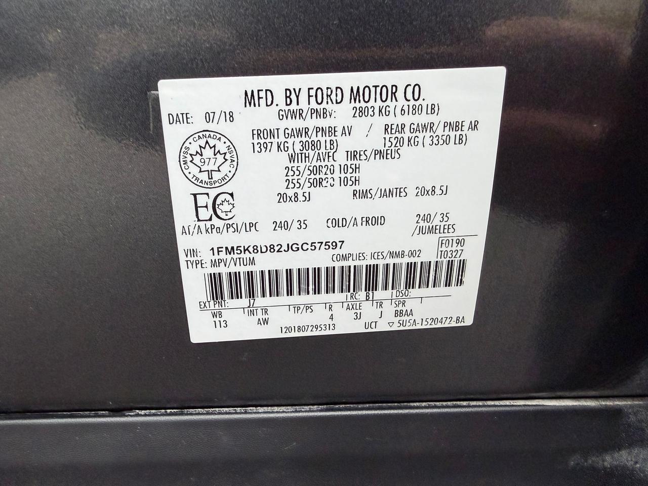 2018 Ford Explorer XLT Photo