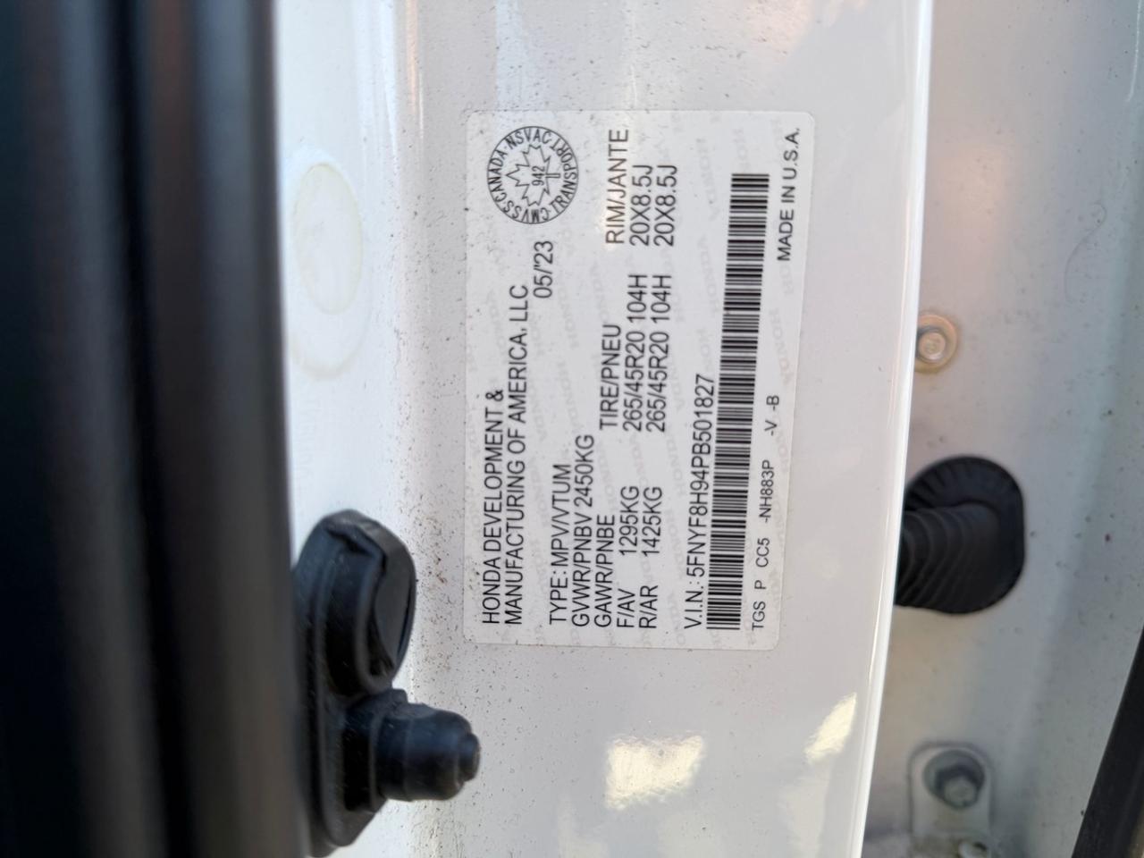 2023 Honda Passport Touring Photo