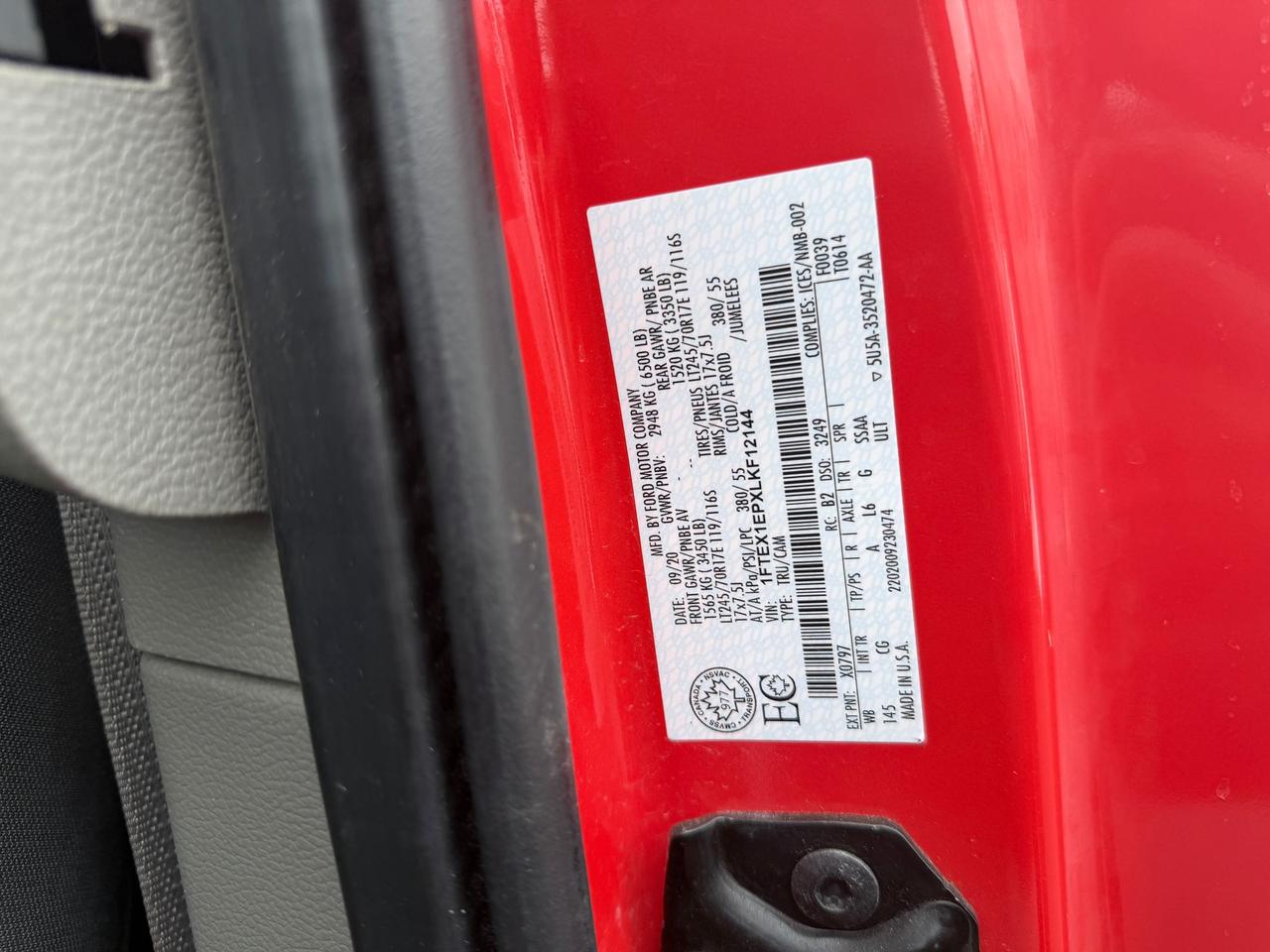 2020 Ford F-150 XL Photo