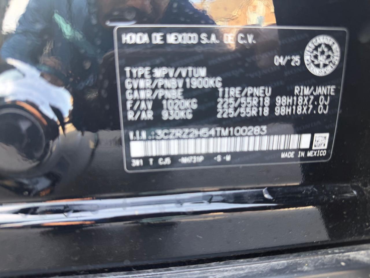 2026 Honda HR-V Sport Photo