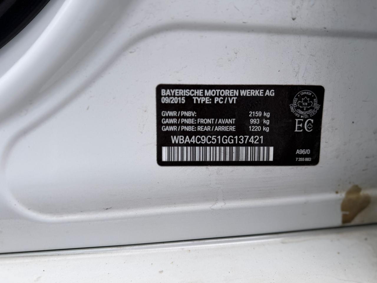 2016 BMW 4-Series 428i xDrive Gran Photo