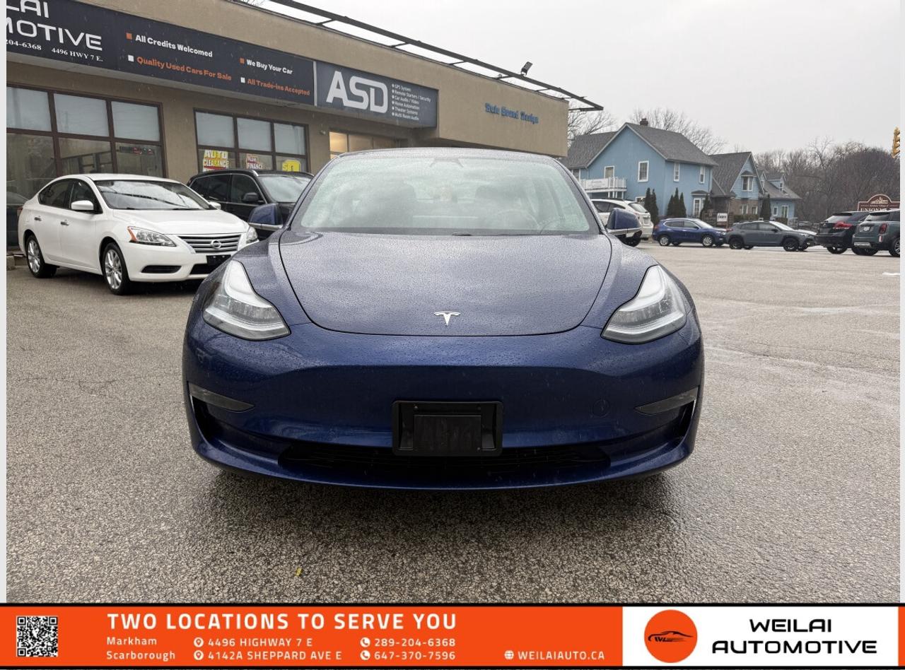 2019 Tesla Model 3 Standard Range Plus/No Accident/One Owner! Photo2