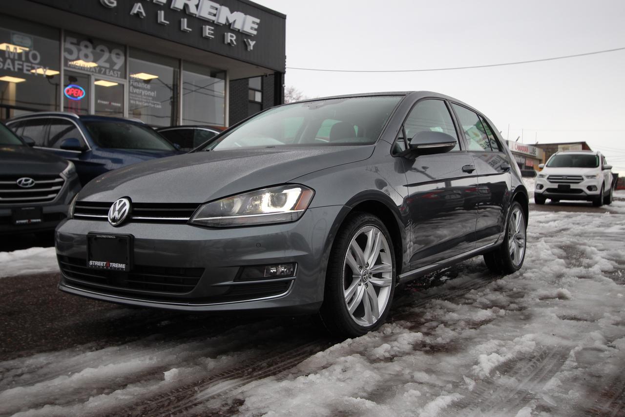 2017 Volkswagen Golf HIGHLINE - CLEAN CARFAX NO ACCIDENT , LEATHER Photo2