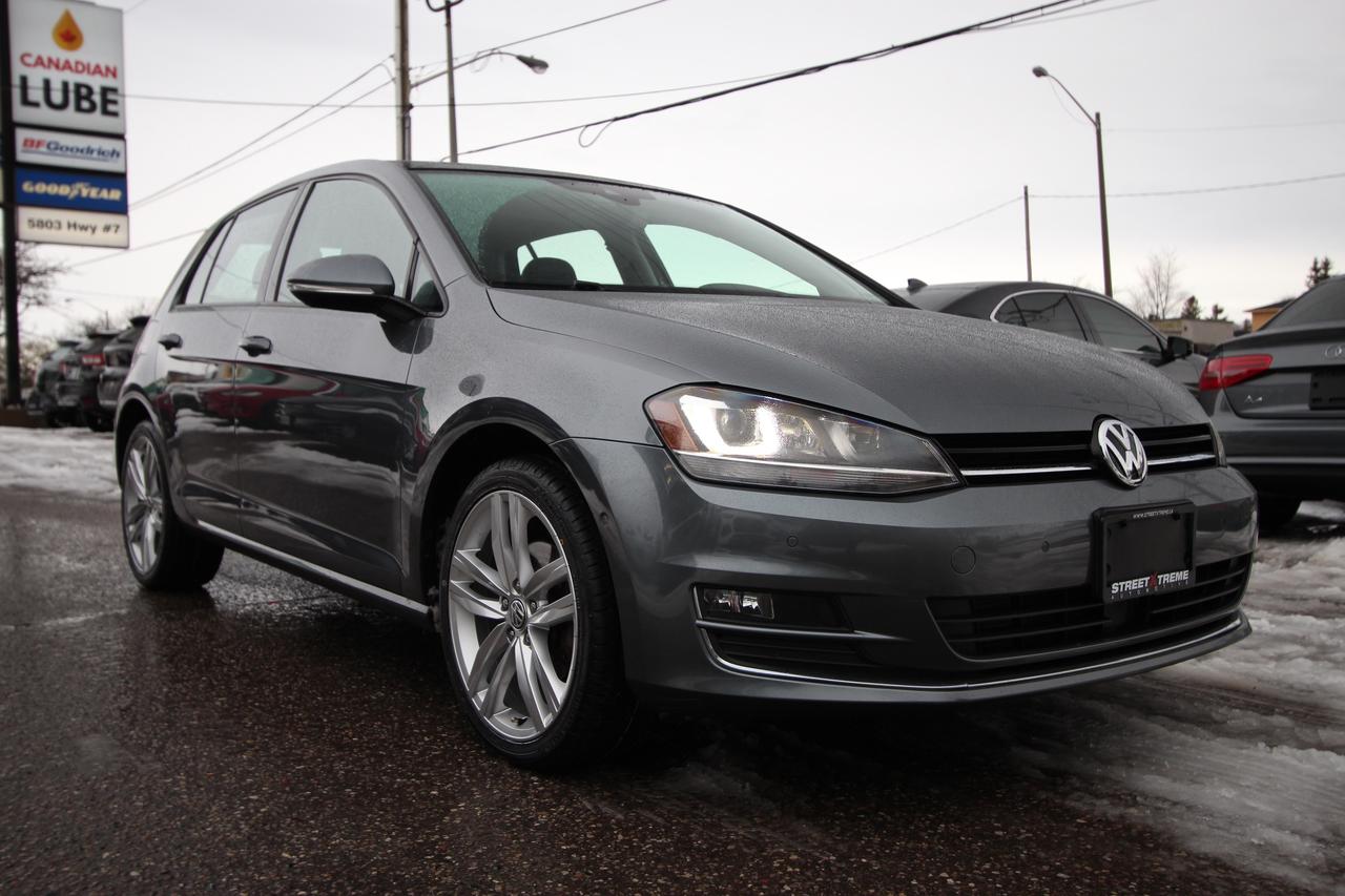 2017 Volkswagen Golf HIGHLINE - CLEAN CARFAX NO ACCIDENT , LEATHER Photo