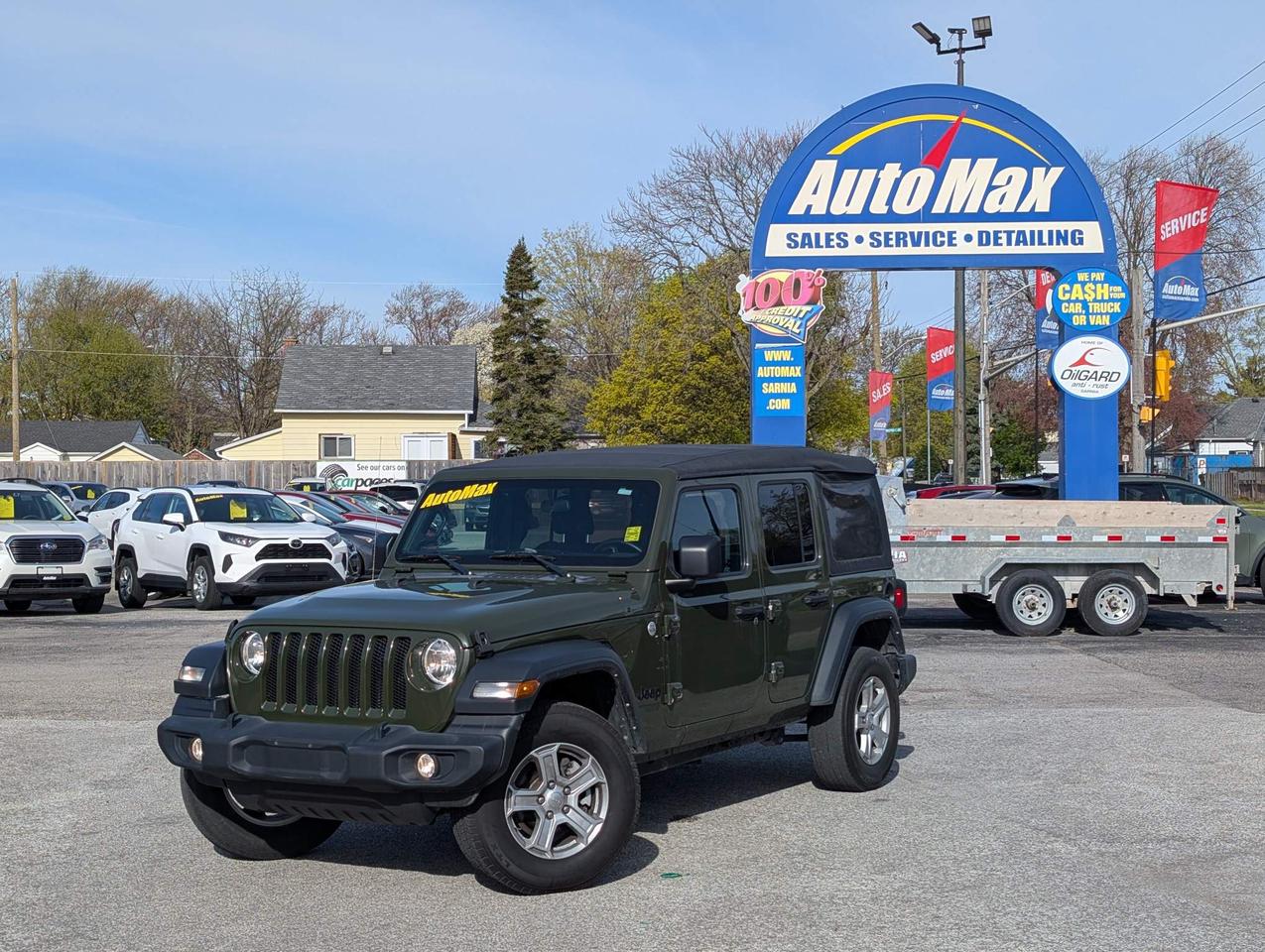 2021 Jeep WRANGLER UNLIMITED Sport 4dr 4x4 Photo0