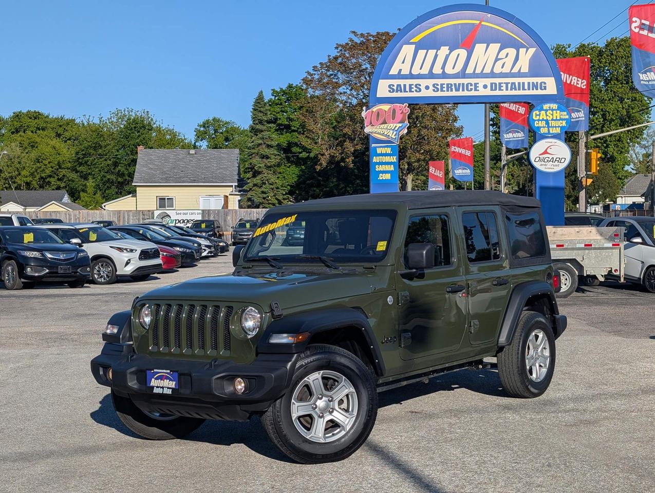 2021 Jeep WRANGLER UNLIMITED Sport 4dr 4x4 Photo0