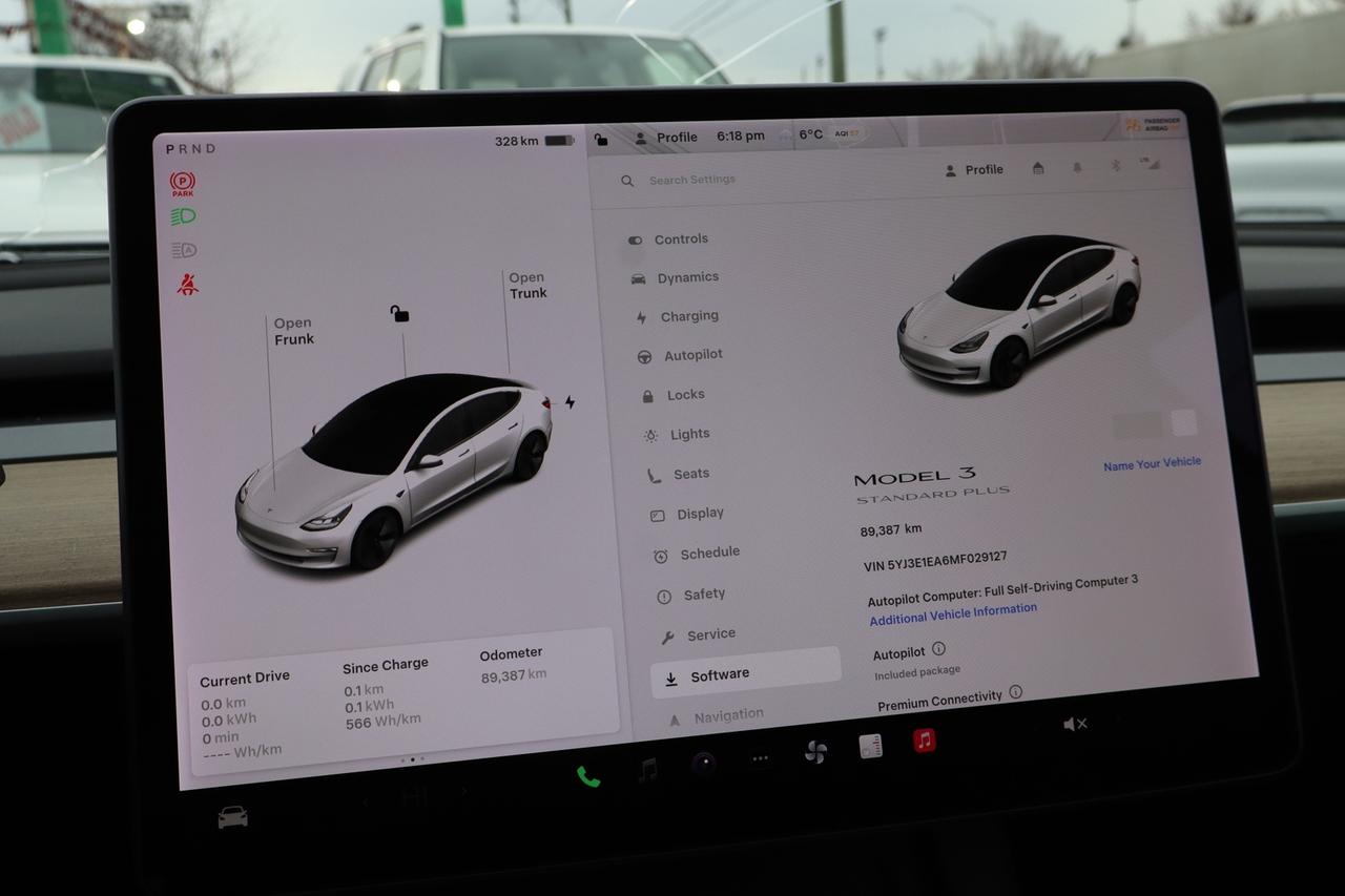 2021 Tesla Model 3 Standard Range Plus   No Accident   Clean Carfax Photo