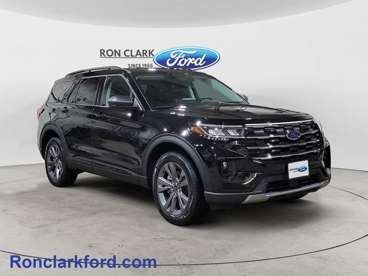 Experience confidence and capability in this 2026 Ford Explorer Active 4WD, finished in sleek Agate Black and paired with a refined Dark Space Grey interior. Designed for drivers who want versatility without compromising comfort, this Explorer is ready for daily commutes or weekend adventures.Under the hood, the responsive 2.3L EcoBoost engine delivers an impressive balance of power and efficiency, seamlessly paired with a 10-speed automatic transmission for smooth, confident performance in all driving conditions. The intelligent 4WD system ensures added traction and control when you need it most.Equipped with the 200A Equipment Group, this Explorer offers a well-rounded suite of features focused on convenience and functionality. The Active Comfort Package enhances your driving experience with thoughtful touches that prioritize comfort for both driver and passengers, making every journey more enjoyable.Standing out on the road, this model rides on bold 20 Carbonized Grey painted wheels that perfectly complement its modern styling and athletic stance.Whether youre navigating city streets or heading out on a road trip, this 2026 Explorer Active delivers the space, capability, and comfort to take you wherever you want to go—confidently and in style.Come to the dealer you can trust. 60 years and counting Ron Clark Ford & Jayco RV is known for great value and being best in customer service! We serve and deliver all over Ontario including destinations such as Wyoming, Petrolia, Sarnia, London, Guelph, Kitchener-Waterloo, Hamilton, GTA, Ottawa & Chatham-Kent. Call or visit us at RON CLARK FORD & JAYCO RV to view and test drive today! RON CLARK FORD where else!!