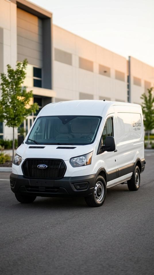 2023 Ford Transit Cargo Van T-150 130  Med Rf 8670 GVWR RWD Photo2