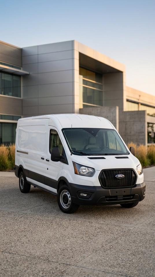 2023 Ford Transit Cargo Van T-150 130  Med Rf 8670 GVWR RWD Photo