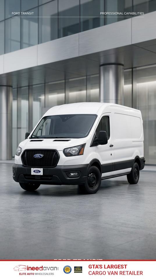2023 Ford Transit Cargo Van T-150 130  Med Rf 8670 GVWR RWD Photo0