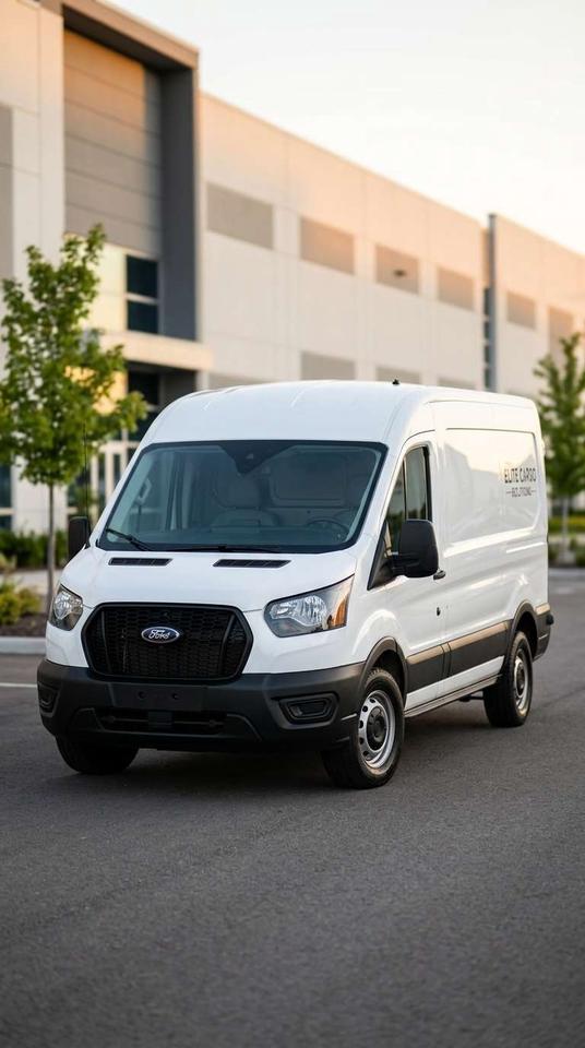 2023 Ford Transit Cargo Van T-150 130  Med Rf 8670 GVWR RWD Photo