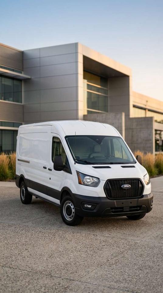 2023 Ford Transit Cargo Van T-150 130  Med Rf 8670 GVWR RWD Photo
