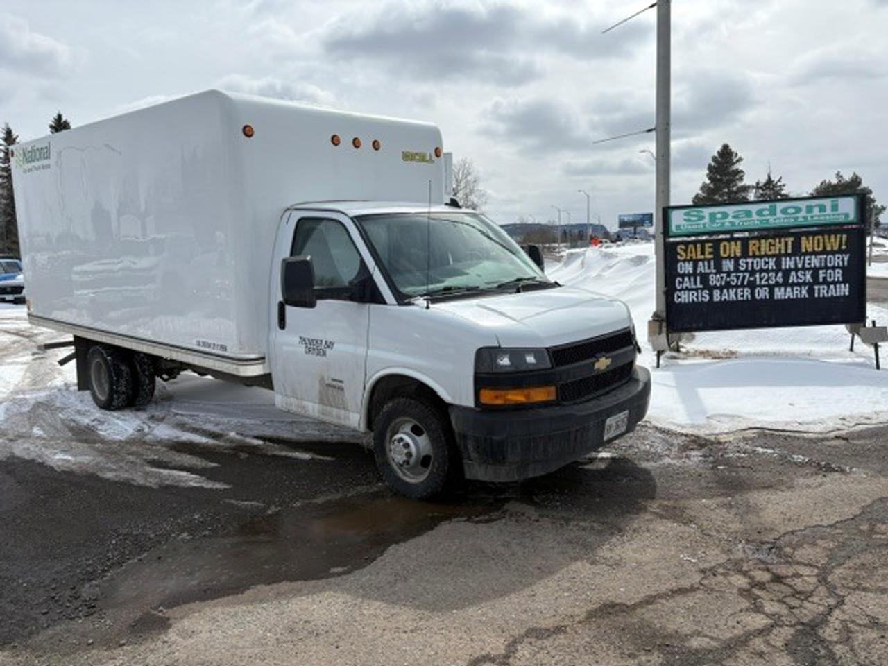 Used 2023 Chevrolet Express Commercial Cutaway  for sale in Thunder Bay, ON