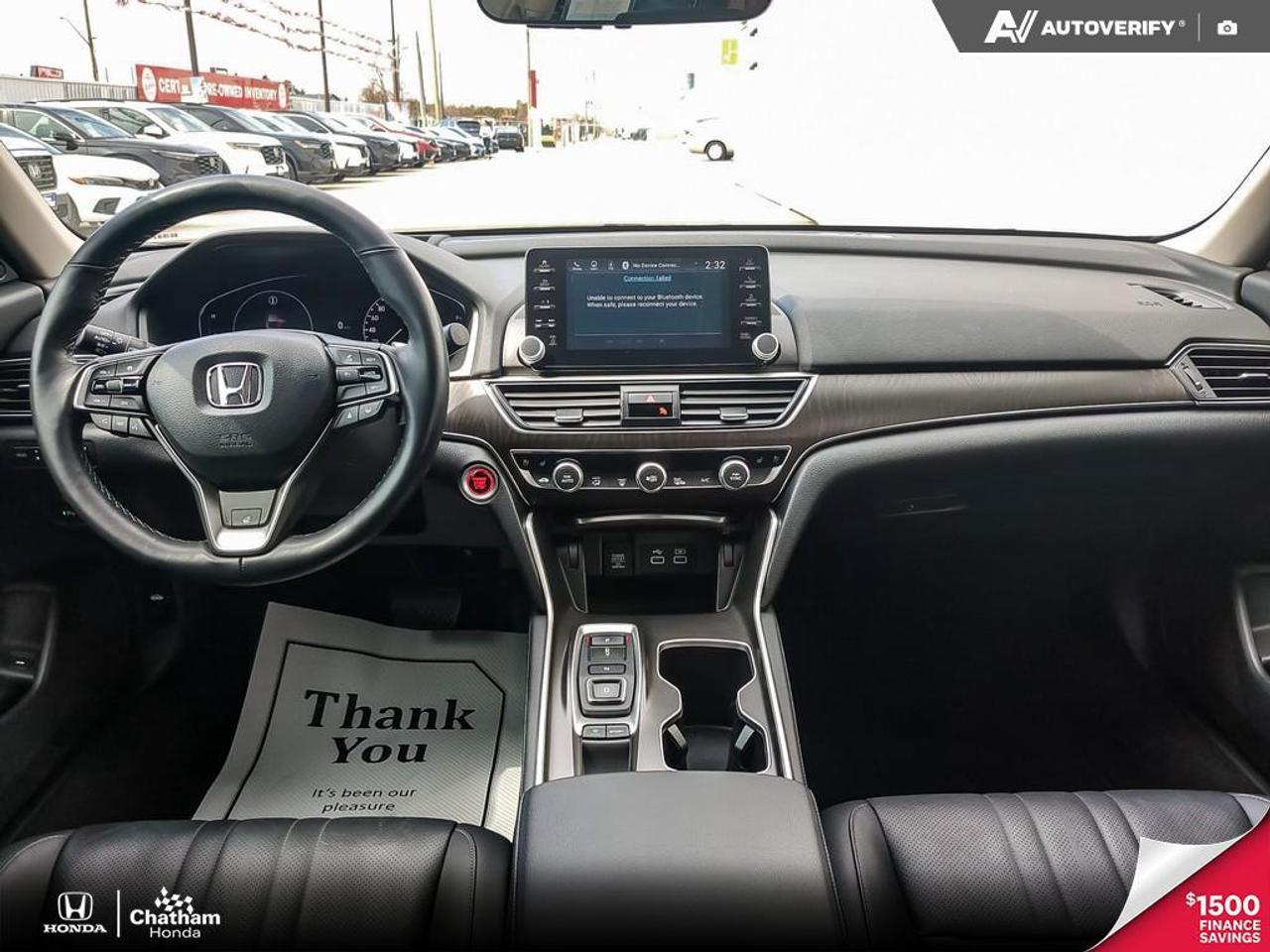 2022 Honda Accord Sedan Touring 2.0 Automatic Sedan Photo
