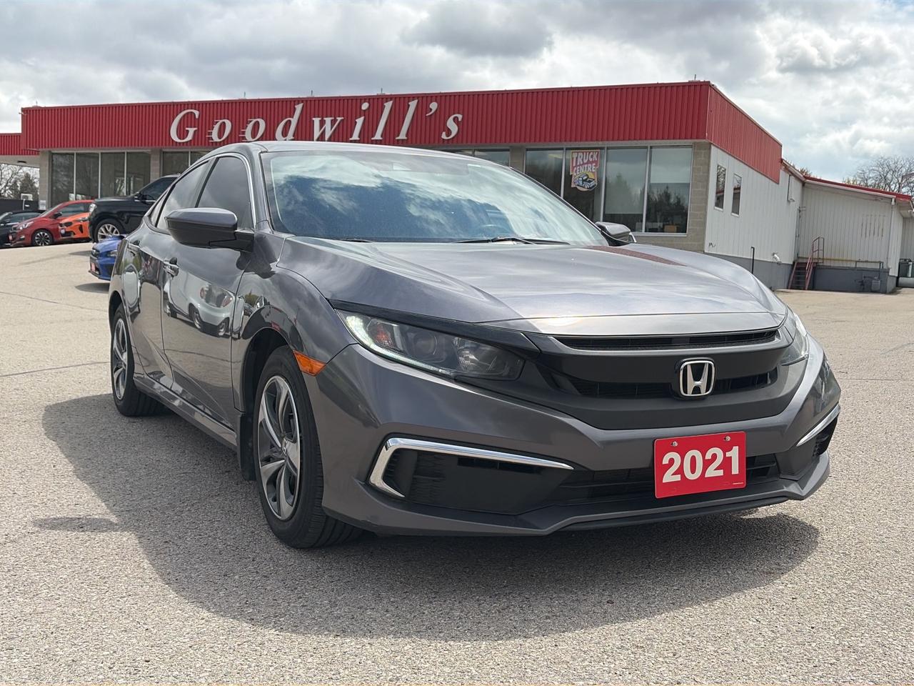 2021 Honda Civic Sedan LX, CLEAN CARFAX, ADAPTIVE CRUISE, HEATED SEATS! Photo