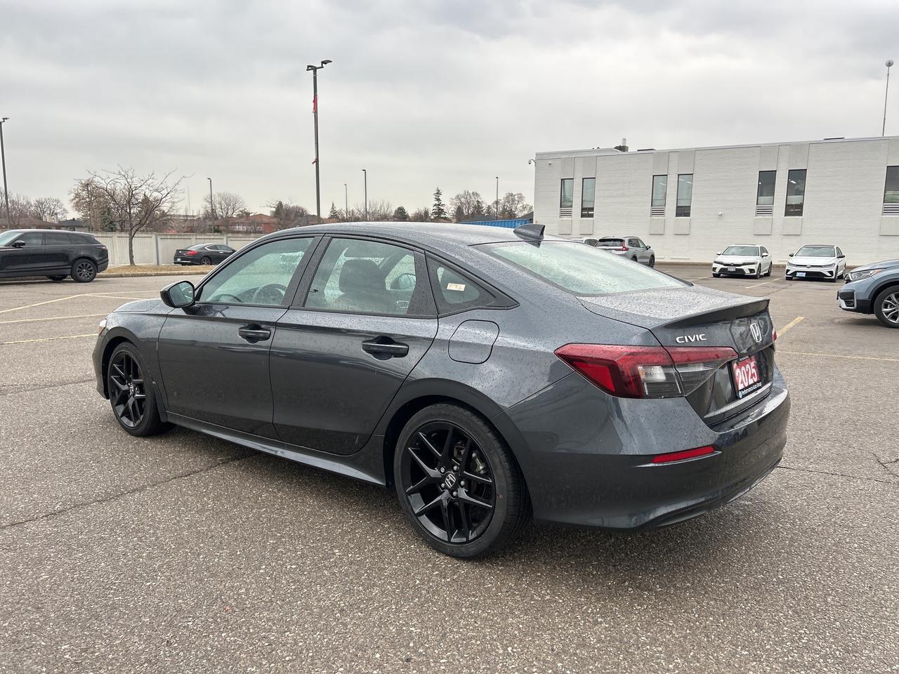 2025 Honda Civic Sedan Sport CarPlay Rear Cam Sunroof Heated Seats Photo3
