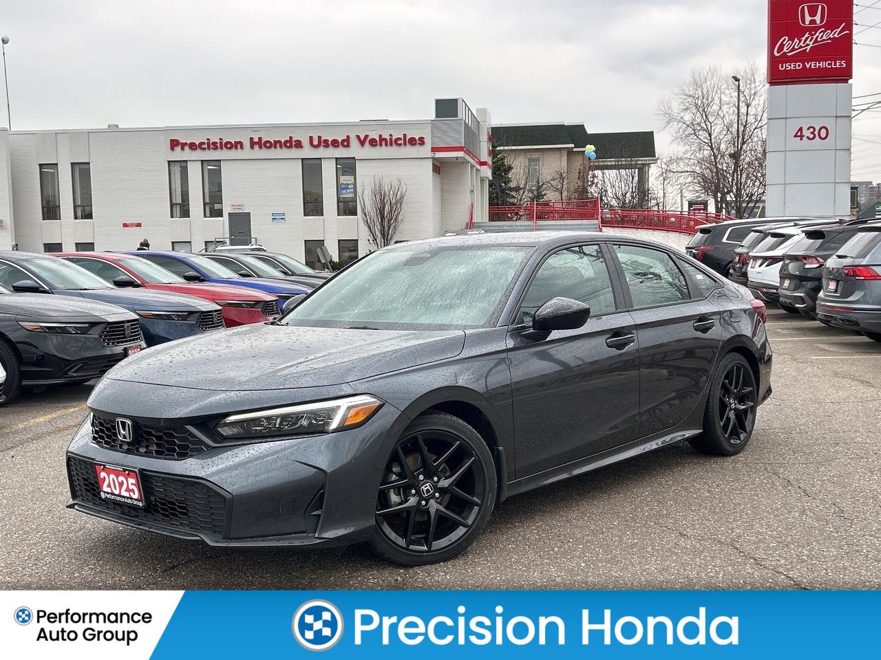 2025 Honda Civic Sedan Sport CarPlay Rear Cam Sunroof Heated Seats Photo