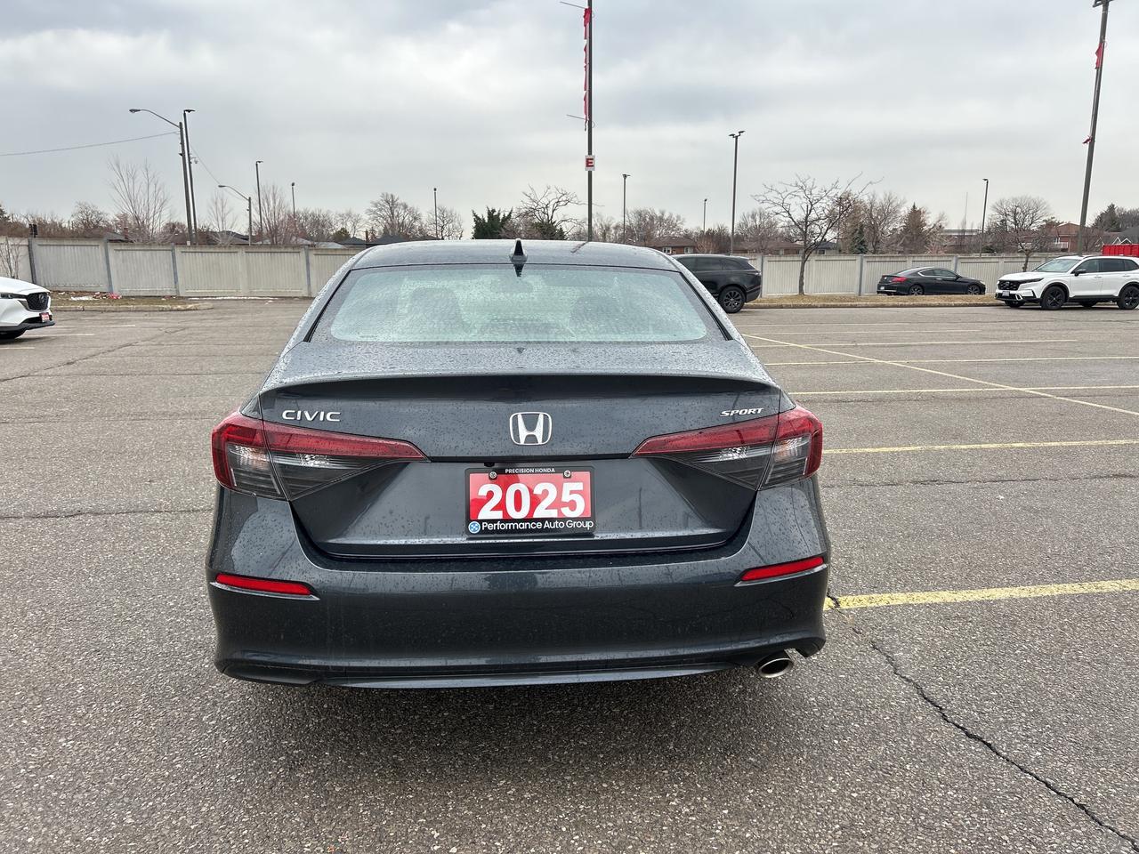 2025 Honda Civic Sedan Sport CarPlay Rear Cam Sunroof Heated Seats Photo