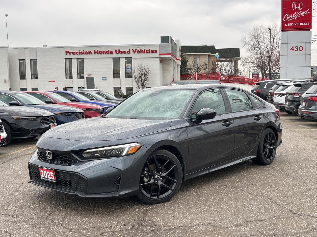 2025 Honda Civic Sedan Sport CarPlay Rear Cam Sunroof Heated Seats Photo